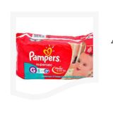 Pañales Pampers super sec G