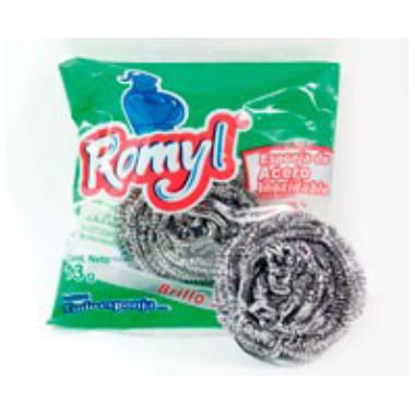 Romyl - Esponja acero inox 13 gr